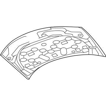 Mopar 5008923AK Hood