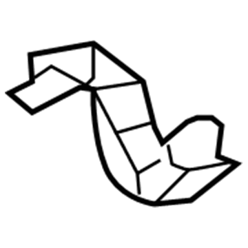 Mopar 5155471AD Hood Half Hinge