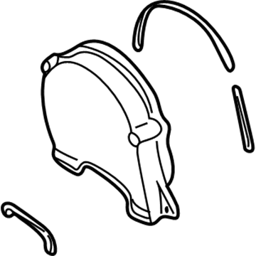 Mopar MD378731 Cover-Timing Belt