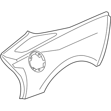 GM 84453010 Quarter Panel