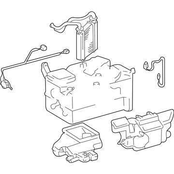 Toyota 87150-52093 Case Assembly