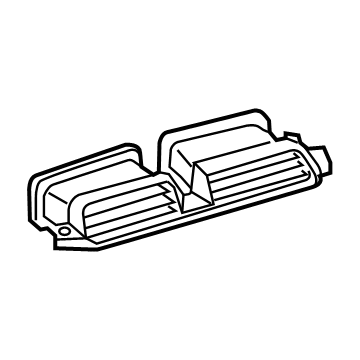 Nissan 68750-5SK0B Ventilator Assy-Center, RH