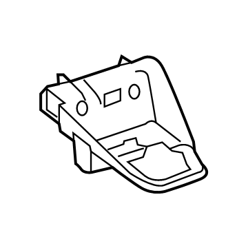 Nissan 68922-5SA2A Cover-Instrument Lower, Center