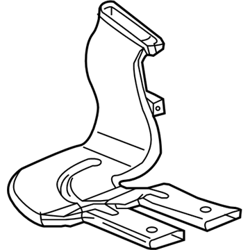 GM 22904193 Rear Duct
