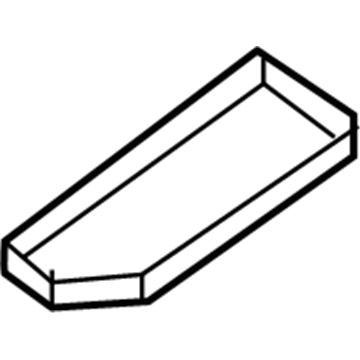 Nissan 80942-9GG0A Cap-Armrest, Front RH