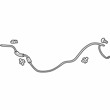 Honda 74130-T7W-A01 Wire Assembly, Hood