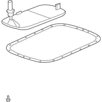 BMW 24-11-7-571-235 Gasket, Oil Pan