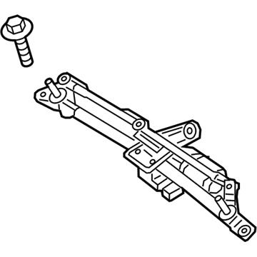 Hyundai 98100-B1000 Windshield Wiper Motor & Link Assembly