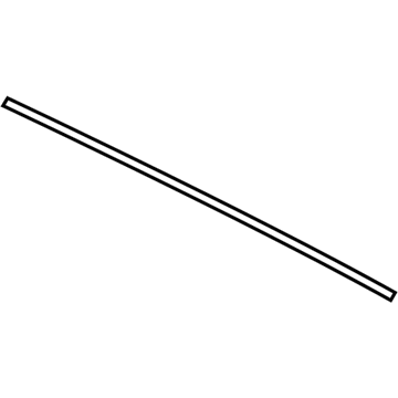 Hyundai 98351-B1000 Wiper Blade Rubber Assembly(Drive)