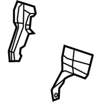 Mopar 1UP49BD3AB Shield-RISER