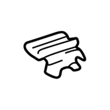 Lexus 16505-50090 Support, Radiator, Upper