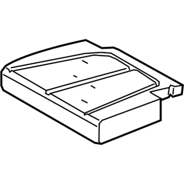 Hyundai 89A25-S8500 Pad Assembly-3RD Cushion, RH