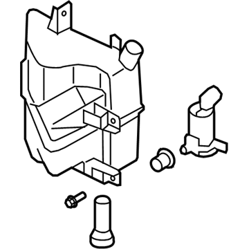 Infiniti 28910-1NL0A Windshield Washer Tank Assembly