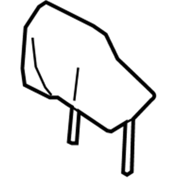 Infiniti 86400-5CA0B Headrest Assy-Front Seat