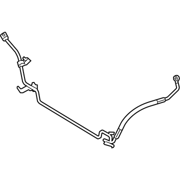 BMW 32-41-6-786-413 Power Steering Pressure Hose
