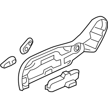 Hyundai 88270-D3500-TRY Shield Cover Assembly-Front Seat Outer