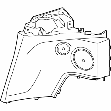 Toyota 62603-WAA02 Quarter Trim Panel