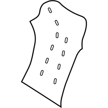 BMW 52-10-7-471-625 SUPPORT, CLIMATE SEAT BACKRE