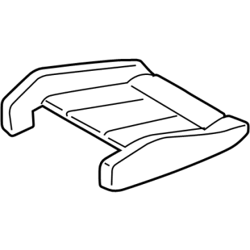 BMW 52-10-7-940-517 COVER FOR COMFORT SEAT, LEAT