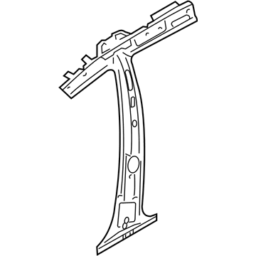 Hyundai 71401-4Z000 Pillar Assembly-Center Inner, LH