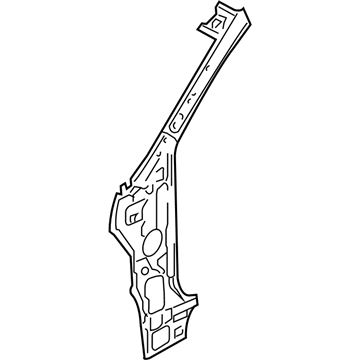 Hyundai 71201-2W300 Pillar Assembly-Front Inner, LH