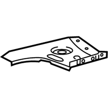 Lexus 58314-60120 Panel, Rear Floor Side, LH