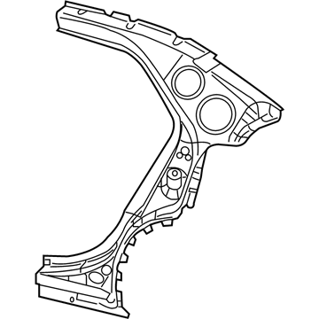 Mopar 68274334AH REINFMNT-BODY SIDE APERTURE REAR