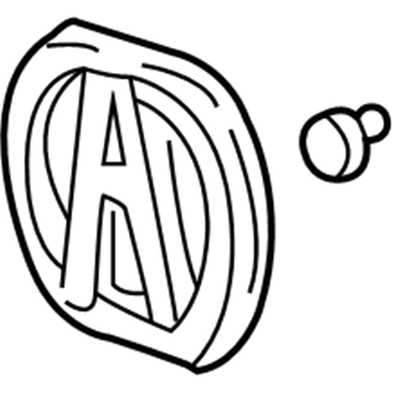 Acura 75701-S3V-A01 Emblem, Rear (A)