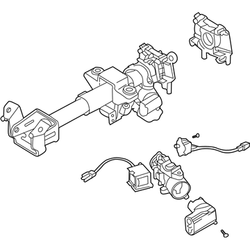 GM 96808467 Column Asm, Steering