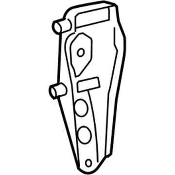 Lexus 48614-50010 Plate, Arm Attachment, Inner RH No.1