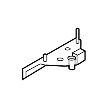 Kia 82990R0000 STRIKER Assembly-Hold Op