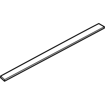 Nissan 82816-6RA1A TAPE-REAR DOOR SASH, FRONT RH