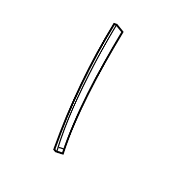 Nissan 82816-6RA0A Tape-Rear Door Sash, Front RH