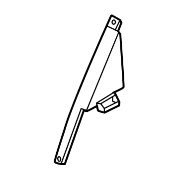 Nissan 82234-6RA0A Corner Piece - Rear Door, RH