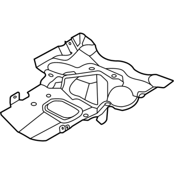 BMW 11-65-7-852-128 Heat Protection