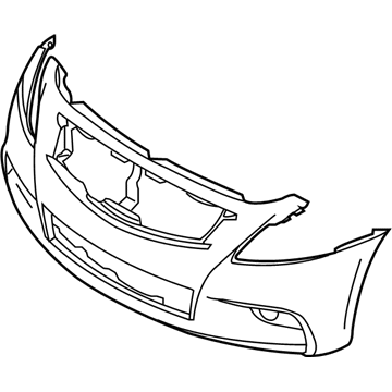 Infiniti 62022-1NH0H Front Bumper Cover