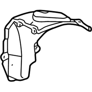 Lexus 77277-53010 Protector, Fuel Tank Filler Pipe