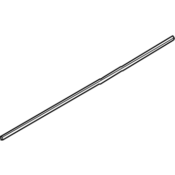 BMW 51-12-5-A21-CB5 TRIM DOOR SILL REAR LEFT