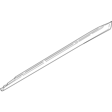 BMW 51-77-5-A62-B43 ROCKER PANEL COVER LOWER SEC