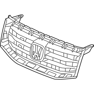 Honda 75101-SZA-A11 Base, Front Grille