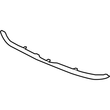 Honda 75107-SZA-A11 Bar, FR. Grille (Lower)