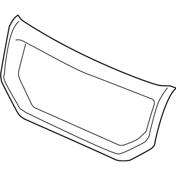 Honda 75102-SZA-A11 Surround, FR. Grille