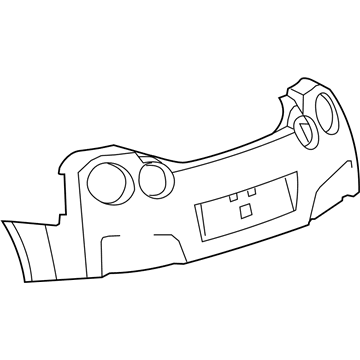 Nissan HEM22-6AW3H Face Rear BUMPR