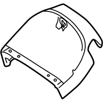 BMW 32-31-1-094-678 Trim Panel, Upper Part