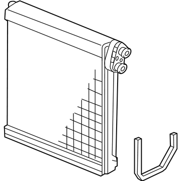 Acura 80215-TK4-A41 Evaporator Sub-Assembly