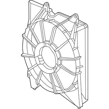 Acura 19015-50C-H01 Shroud