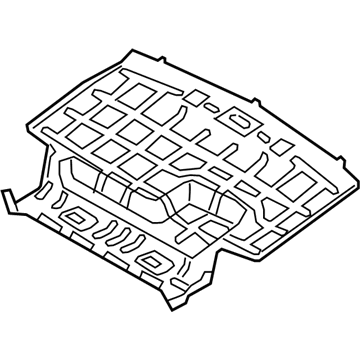 Hyundai 85725-3V100-RY Frame Assembly-Partition Upper