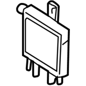 BMW 65-25-6-906-071 Side Window Antenna Amplifier