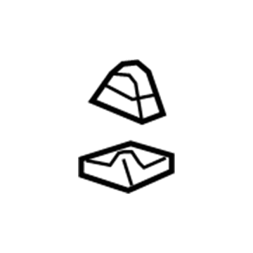 GM 22821895 Seat Belt Guide