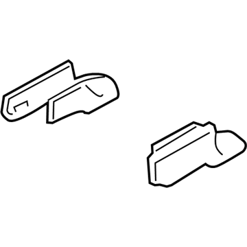 Infiniti 87508-1LZ0B Cover-Seat Slide